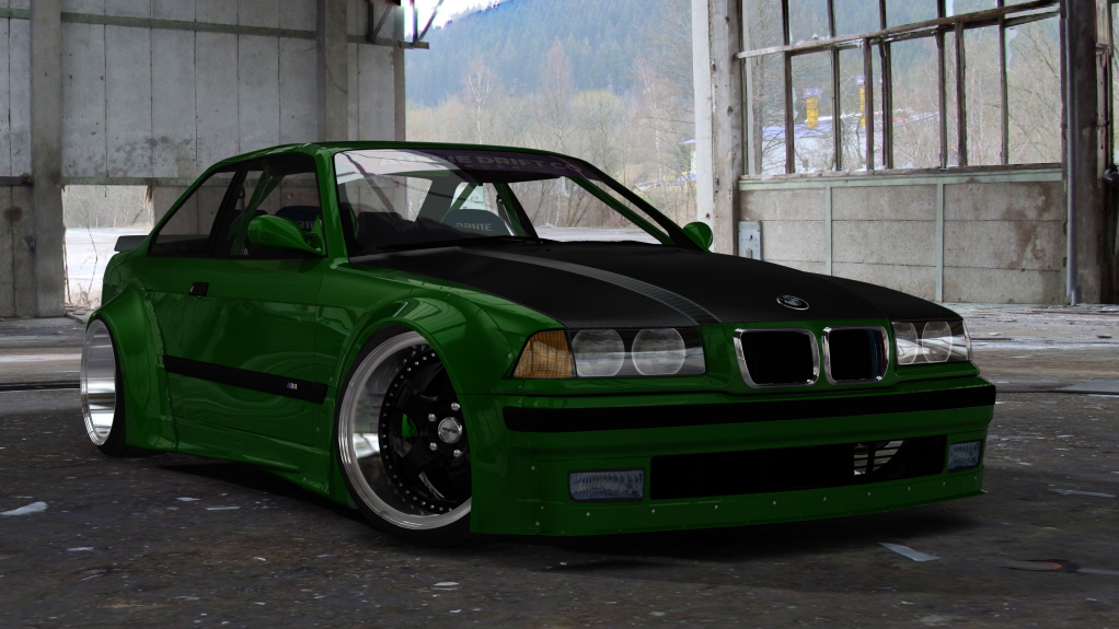 ADC BMW E36 M3  420, skin Green