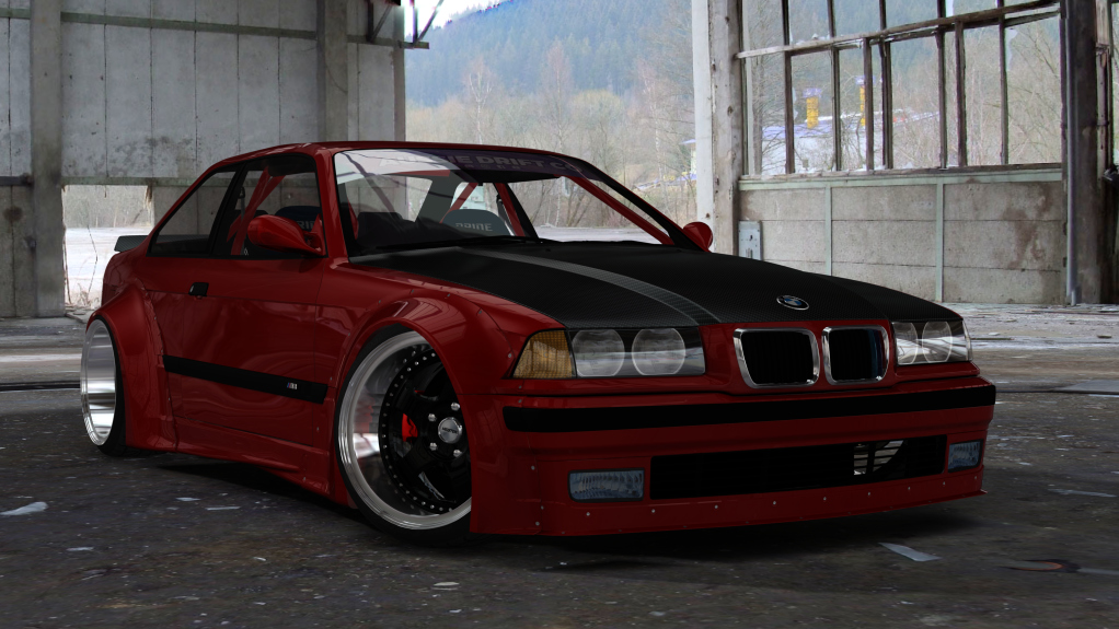 ADC BMW E36 M3  420, skin Red