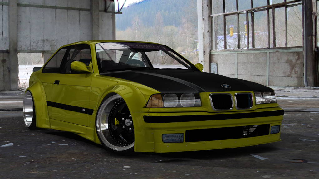 ADC BMW E36 M3  420, skin Yellow