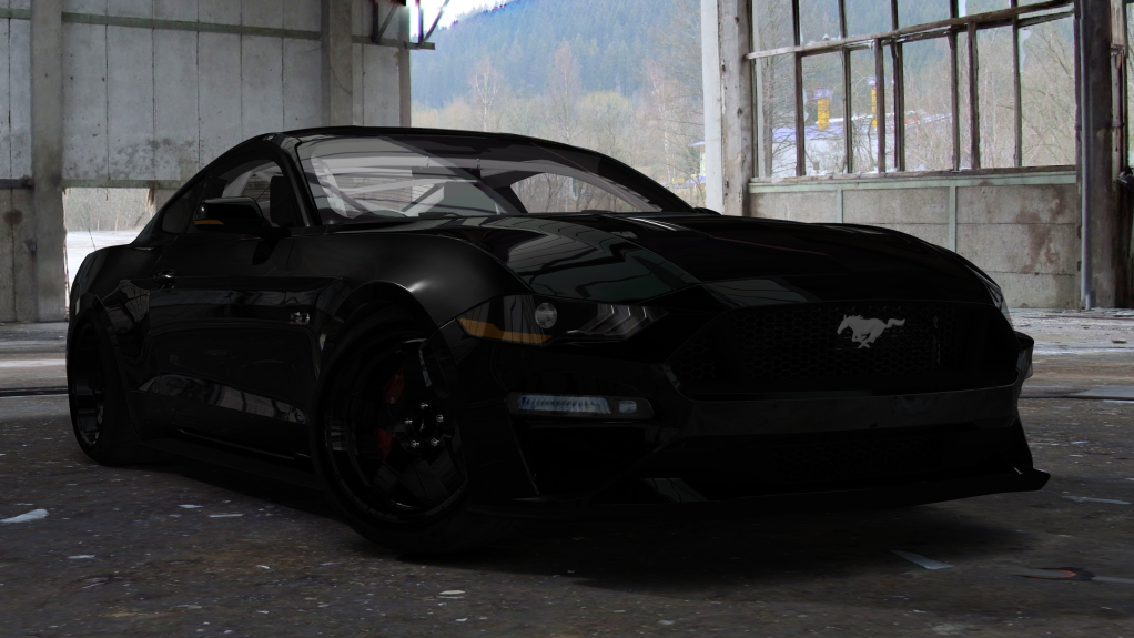ADC Ford Mustang  420, skin Black