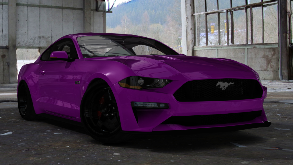 ADC Ford Mustang  420, skin Hot Pink
