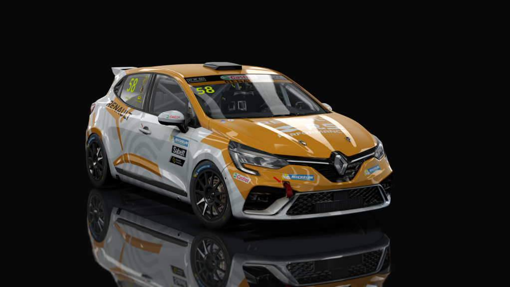 Renault Clio 5 Cup, skin 58_spinaglia