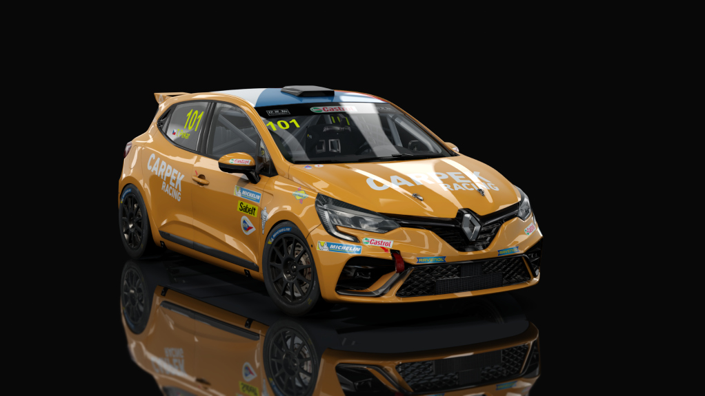 Renault Clio 5 Cup, skin carpekracing_101_pekar