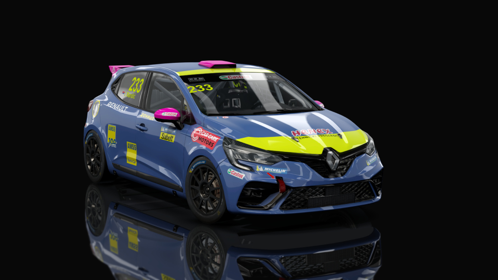 Renault Clio 5 Cup, skin temporacingteam_233_mandic