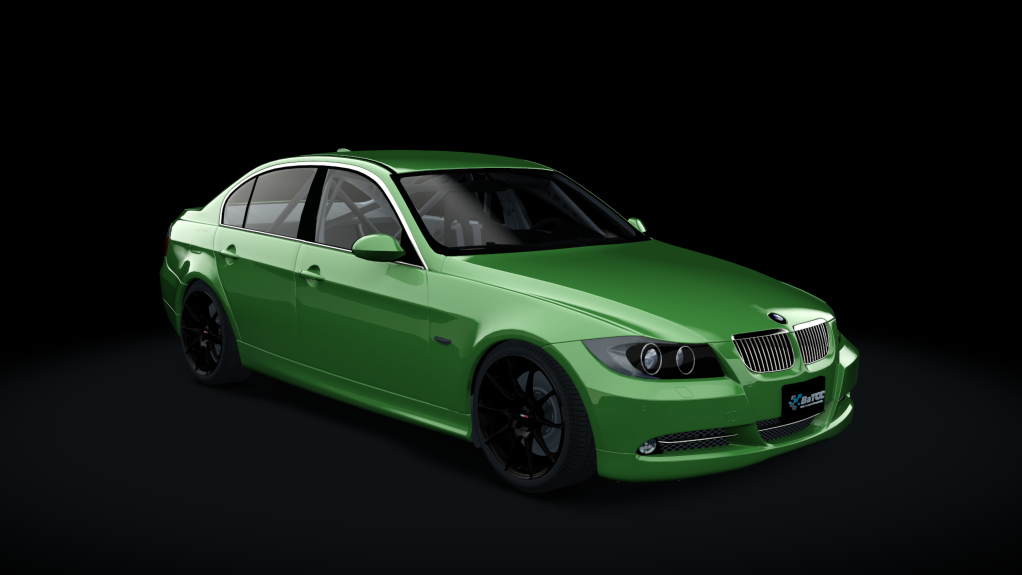 BMW E90 325i BaTCC 23, skin Power_Green