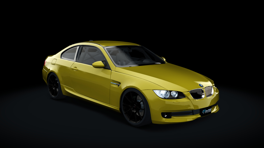BMW E92 325i BaTCC, skin Phoenix_Yellow