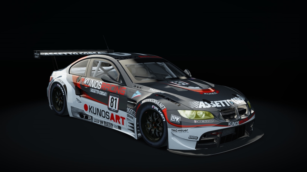 BMW M3 E92 Cup, skin kunos_racing_81