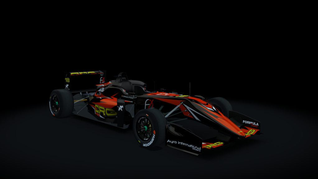 Dallara F317, skin CRG_18_Stoian