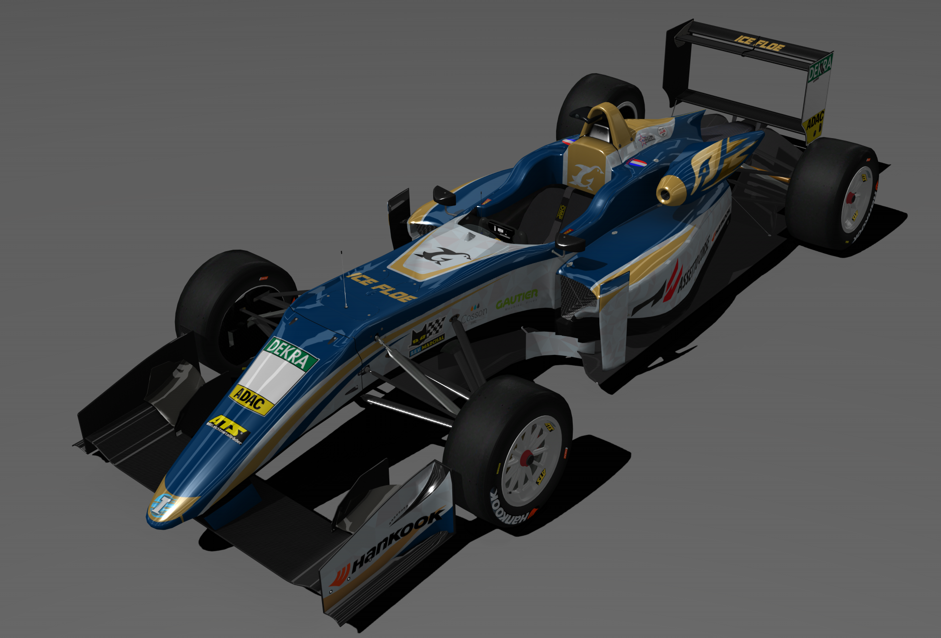 Dallara F317, skin F3_ICE-FLOE