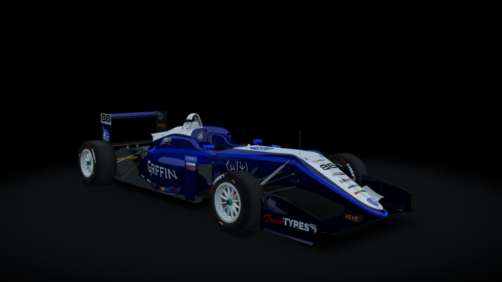 Dallara F317, skin Griffin_88_Olson