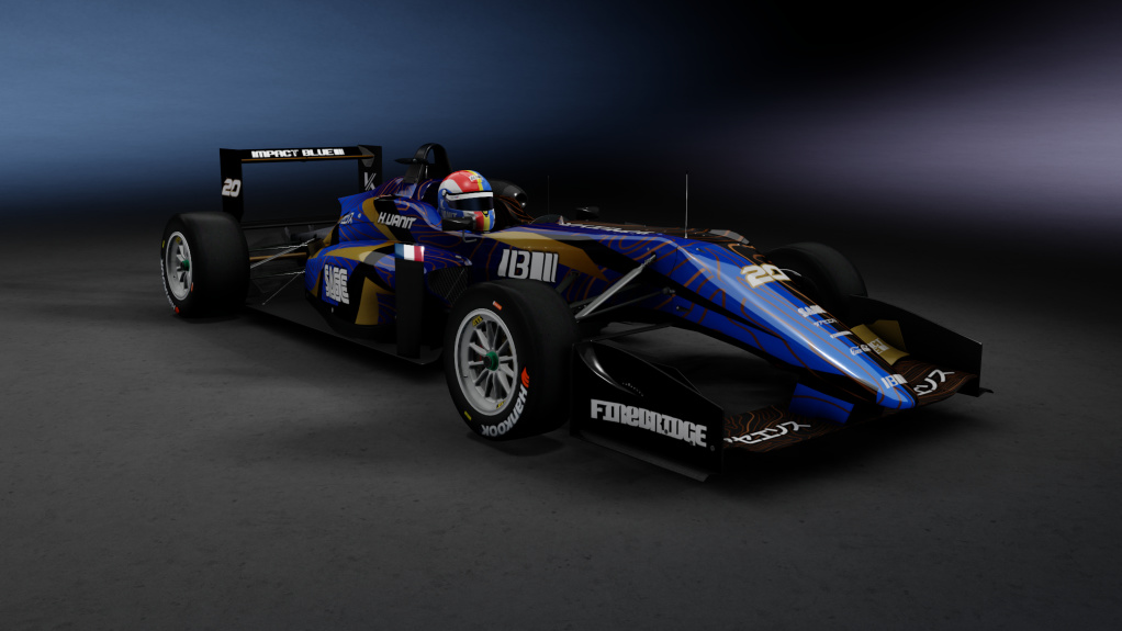 Dallara F317, skin ImpactBlue_20_KevinVanit