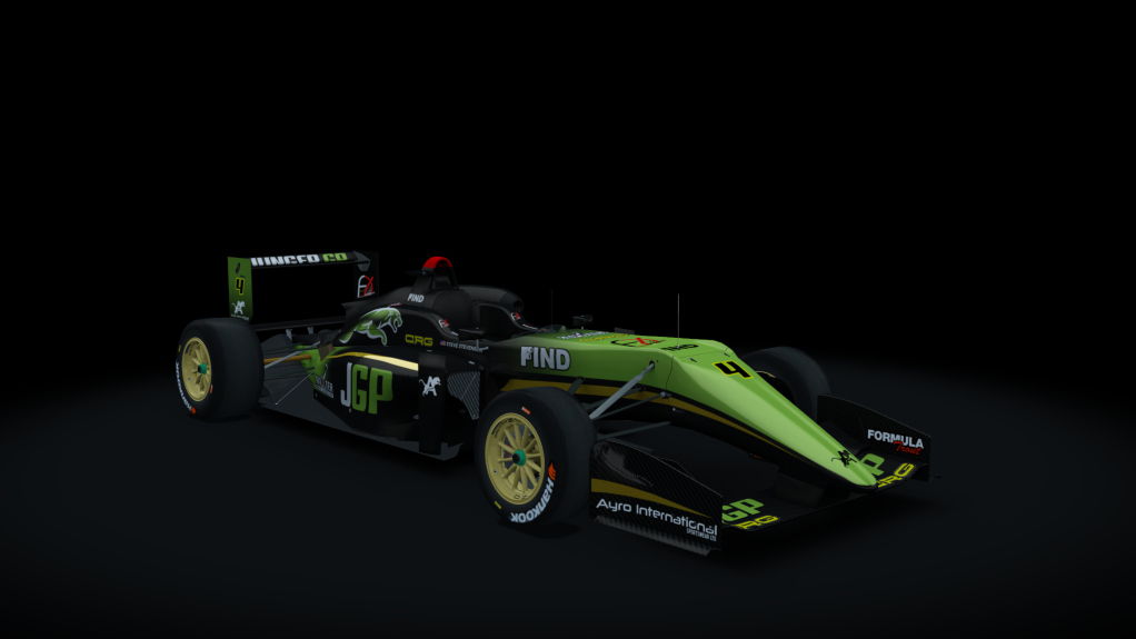 Dallara F317, skin JGP24_4_Stevenson