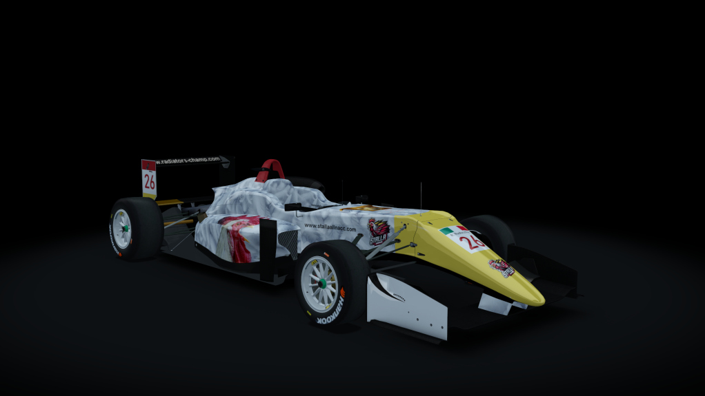 Dallara F317, skin StallaAllnacc_26_RRadocchia