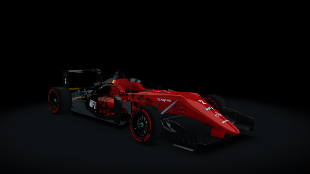 Dallara F317, skin TroutLeague_NDF1_Nathan_Coquet