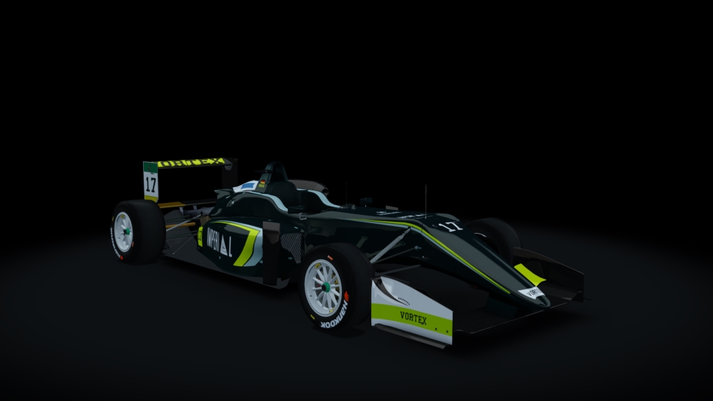 Dallara F317, skin VORTEX_BRICK