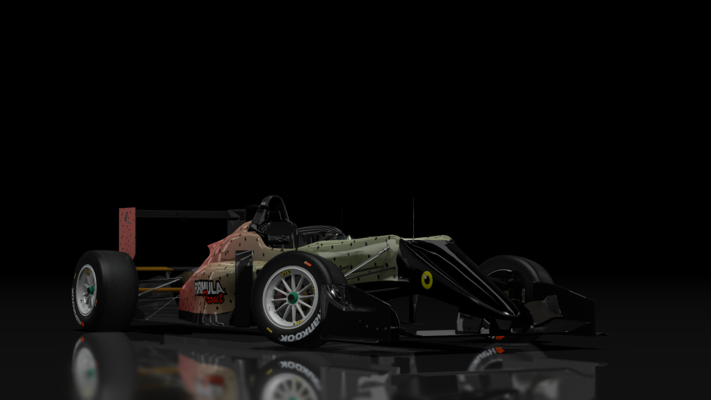 Dallara F317, skin trout