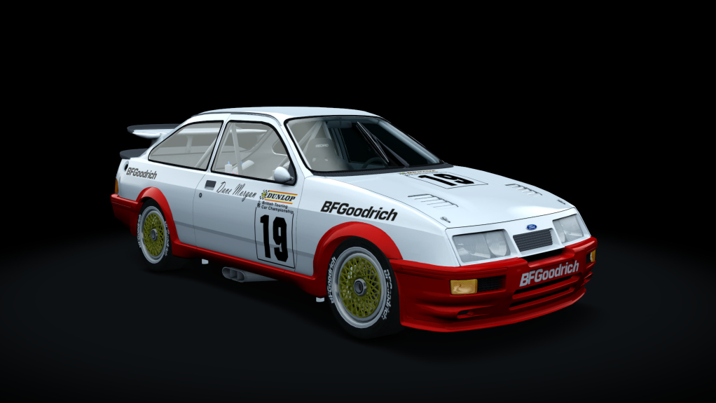 Ford Sierra RS500 Group A, skin 87btcc_019_Morgan