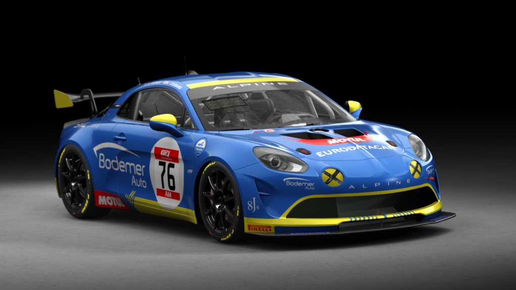Alpine A110 GT4, skin rm_gt4_european_series_2019_redele_competition_76