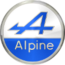 Alpine A110 GT4 Badge