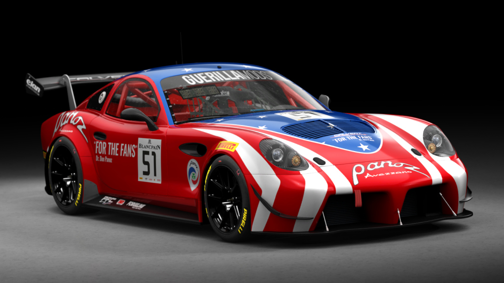 Panoz Avezzano GT4, skin for_the_fans