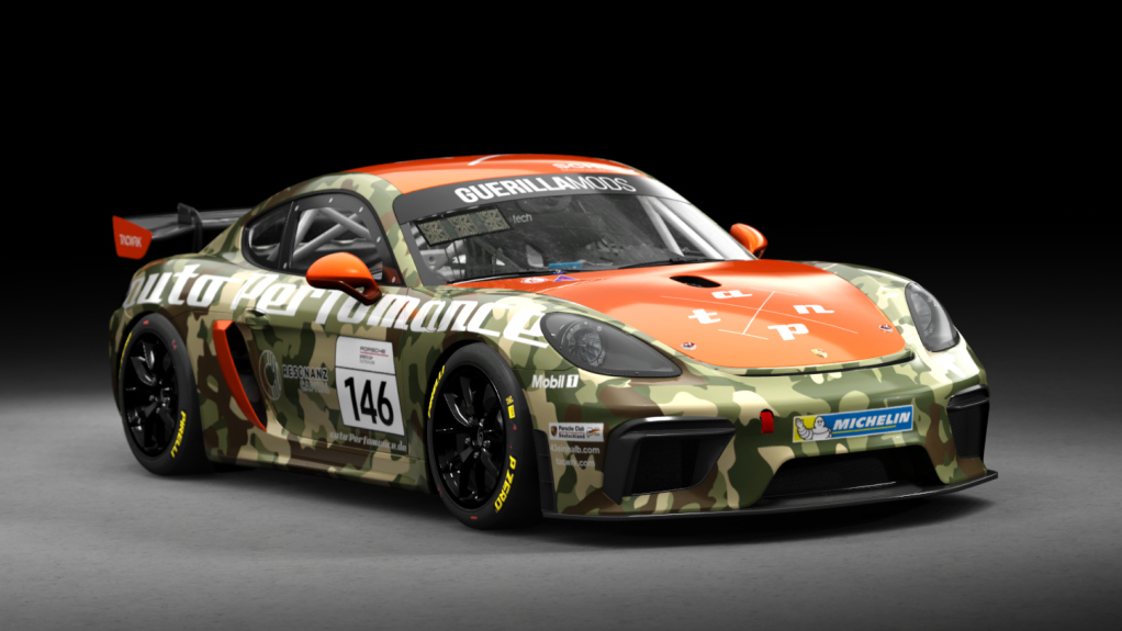 Porsche 718 Cayman GT4 Clubsport, skin me_porsche_sports_cup_deutschland_2019_schütz_motorsport_146