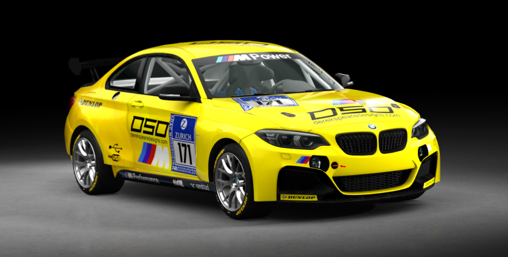 BMW M240i Cup, skin 00_racing_171