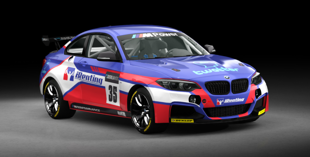 BMW M240i Cup, skin 35_iRenting_guerilla
