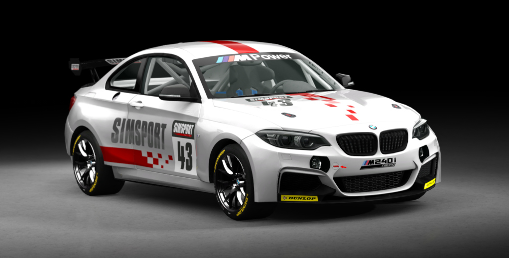 BMW M240i Cup, skin 43_simsport