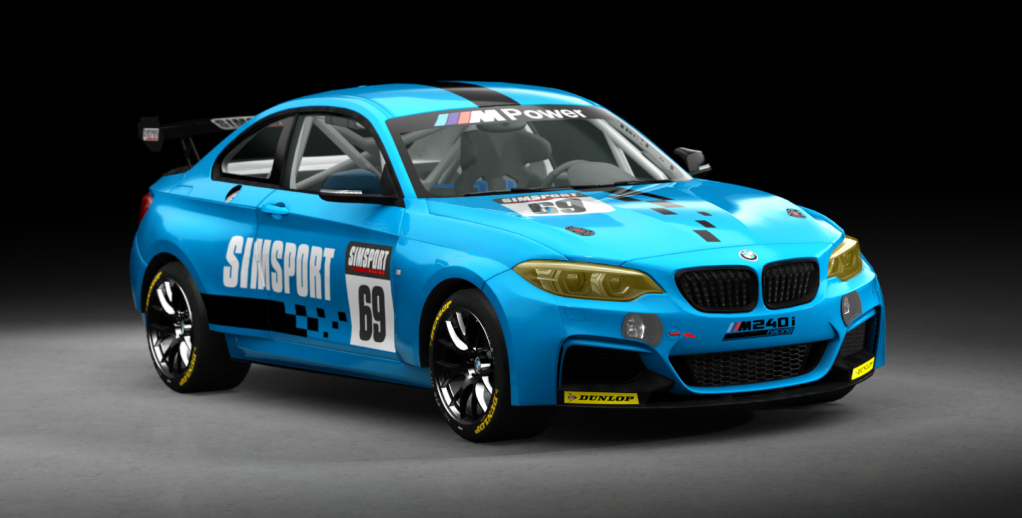 BMW M240i Cup, skin 69_simsport