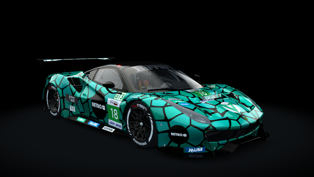 Ferrari 488 GT3, skin VortexGT_18