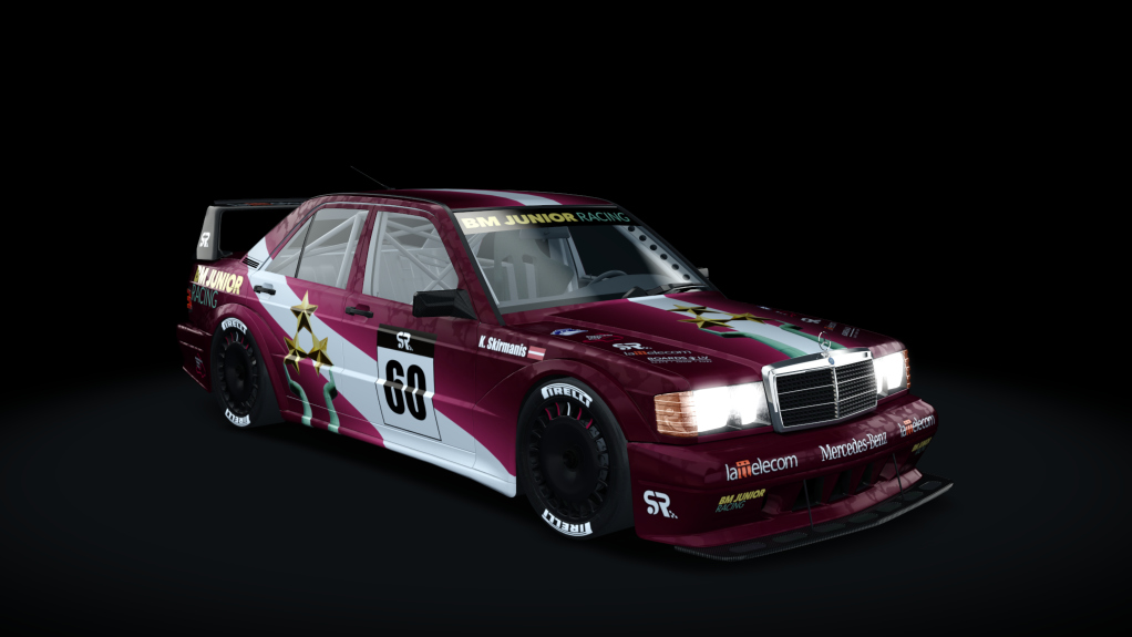 Mercedes-Benz 190E EVO II, skin BM_Junior_60_Karlisk4