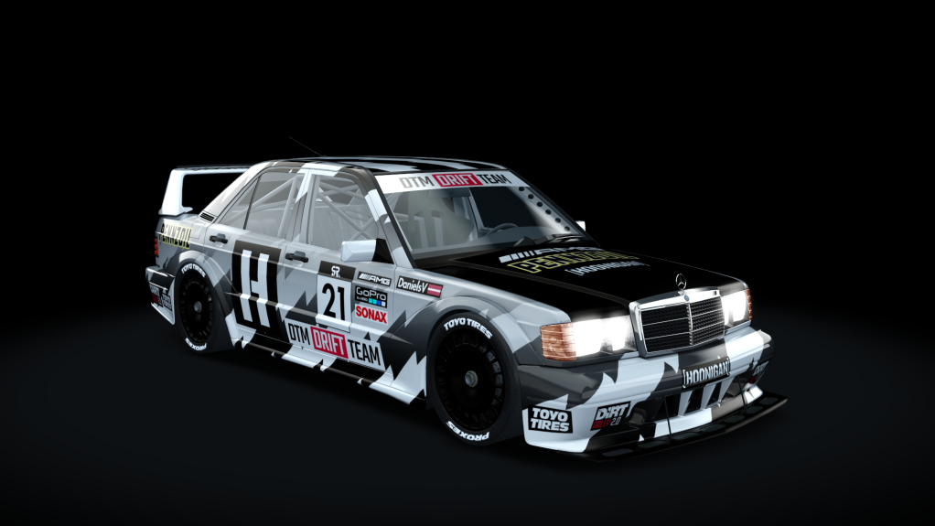 Mercedes-Benz 190E EVO II, skin DTMDrift_21_DanielsV