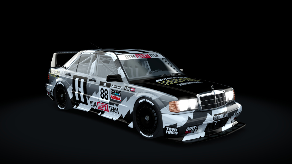 Mercedes-Benz 190E EVO II, skin DTMDrift_88_Johny