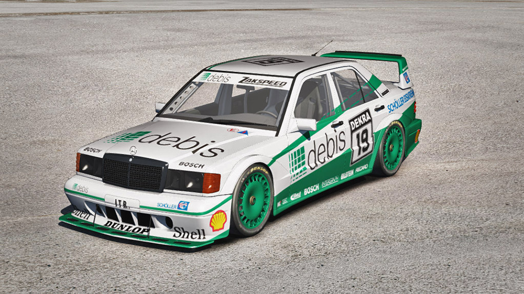 Mercedes-Benz 190E EVO II, skin Debis_19