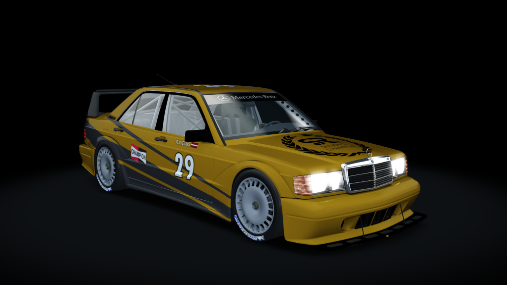 Mercedes-Benz 190E EVO II, skin Forwox_Champion_29