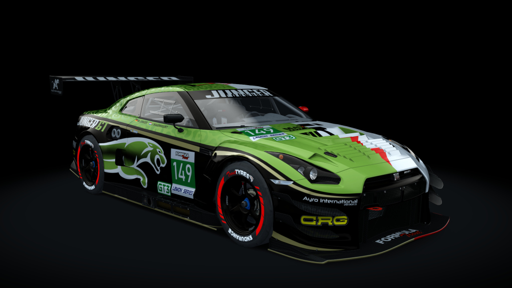 Nissan GTR GT3, skin JungerForward_149