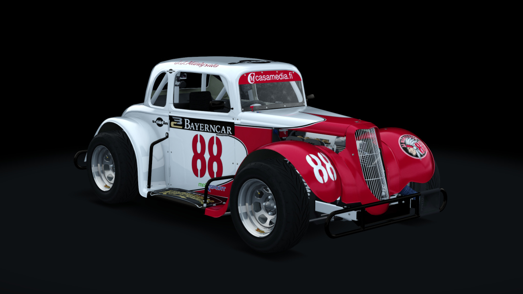 Legends Ford 34 coupe, skin 88_Mantysalo