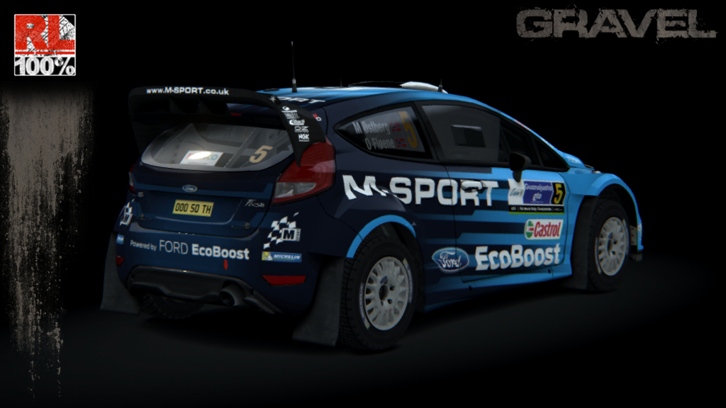 Ford Fiesta Trout RX, skin Ostberg_Mexico