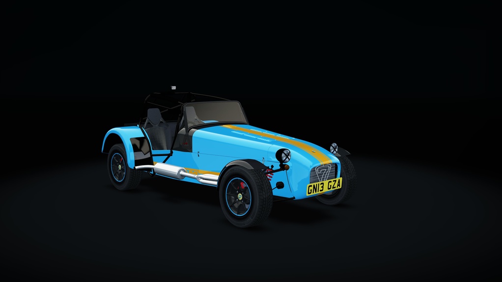 Caterham 620R, skin light_blue