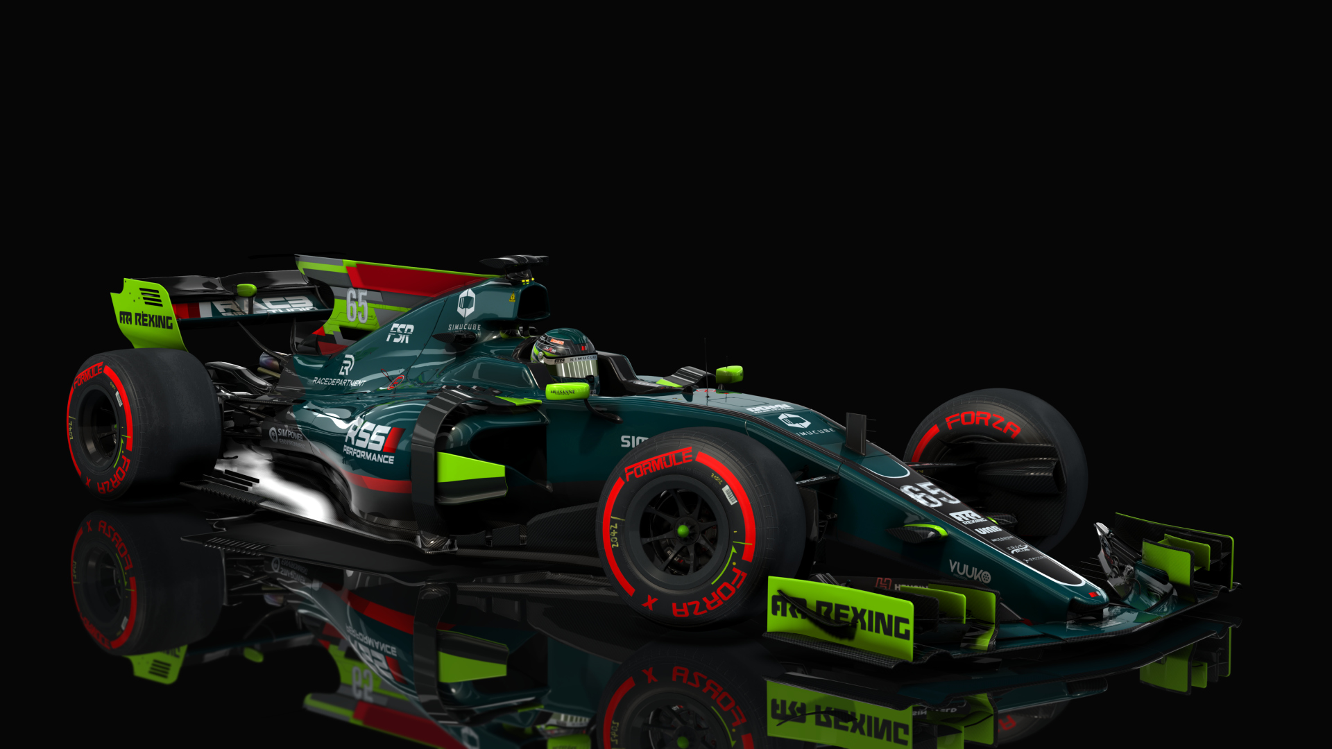 Formula Hybrid 2017, skin 2_green_stone_65