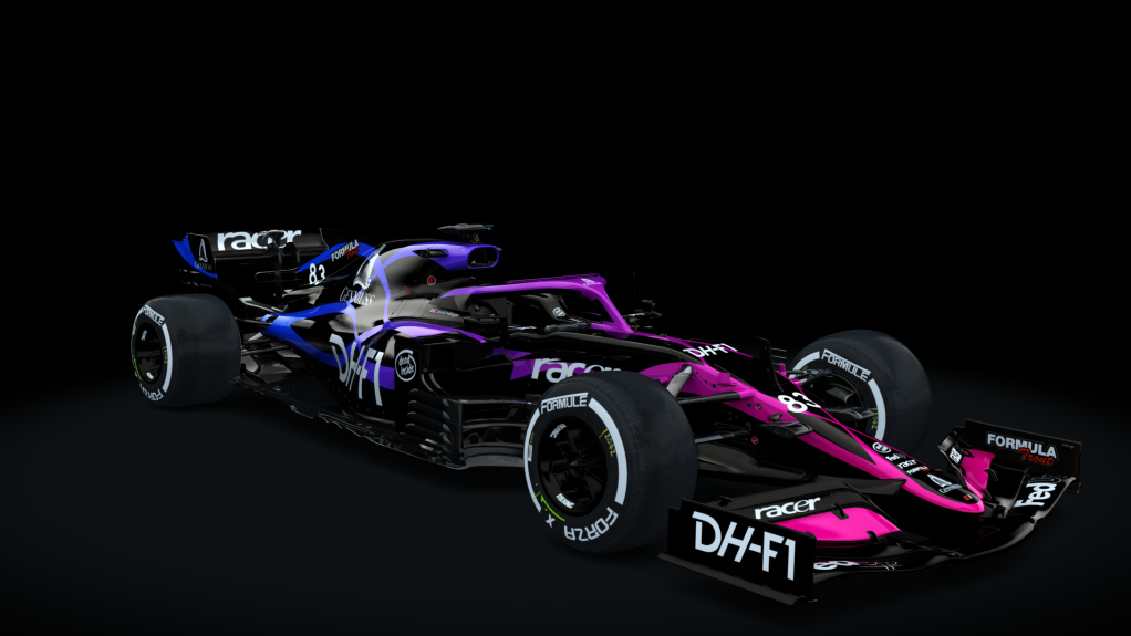 Formula Hybrid 2021, skin DHF1_83_Halligan