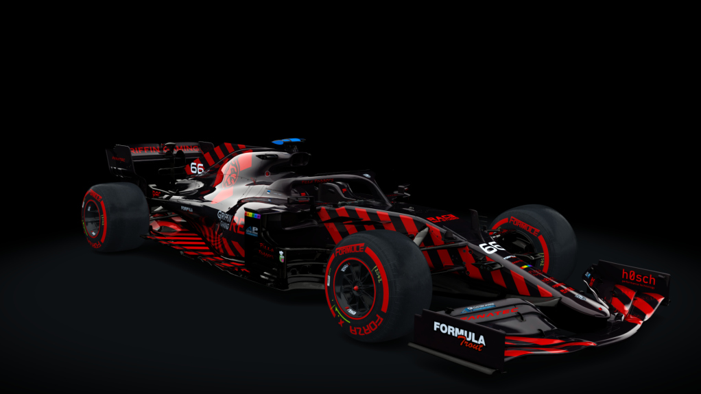 Formula Hybrid 2021, skin GriffinGaming_Red_66_Linde