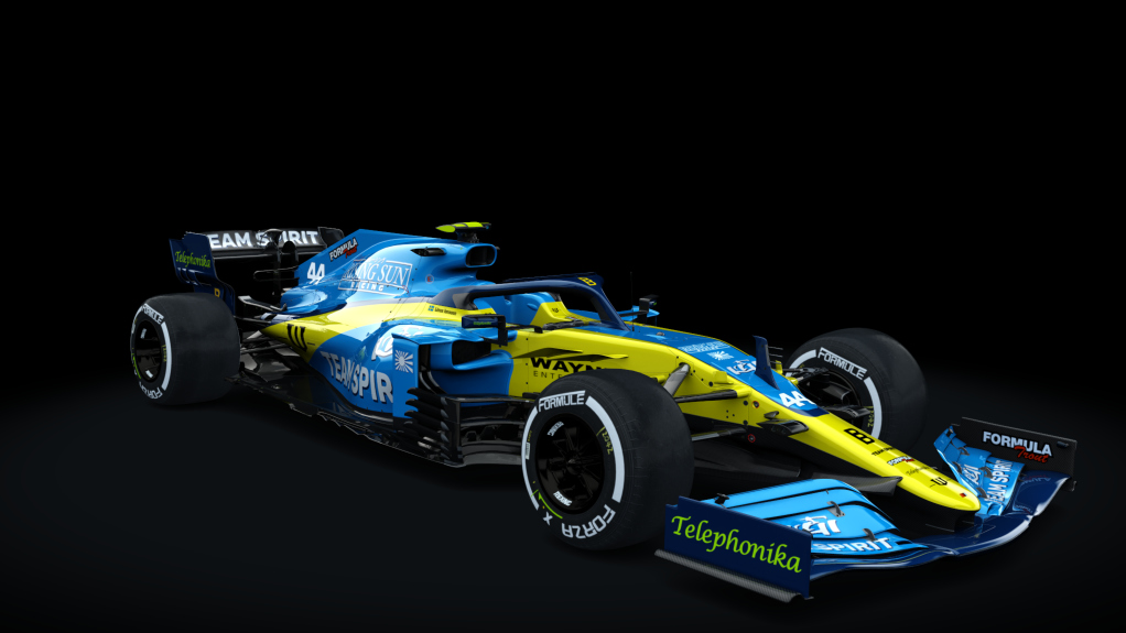 Formula Hybrid 2021, skin RSR_44_Jonsson