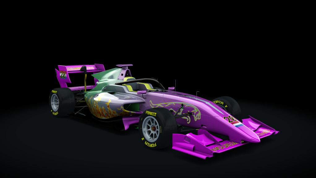 Formula RSS 3 V6 [Formula Trout League Modified (RAIN)], skin Livery SnodeJager Racing