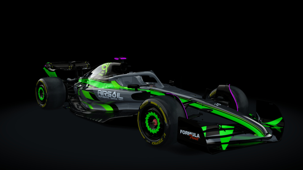 VRC Formula Alpha 2022, skin Ace_Energy_Autosport_Juuso_Salonen_20