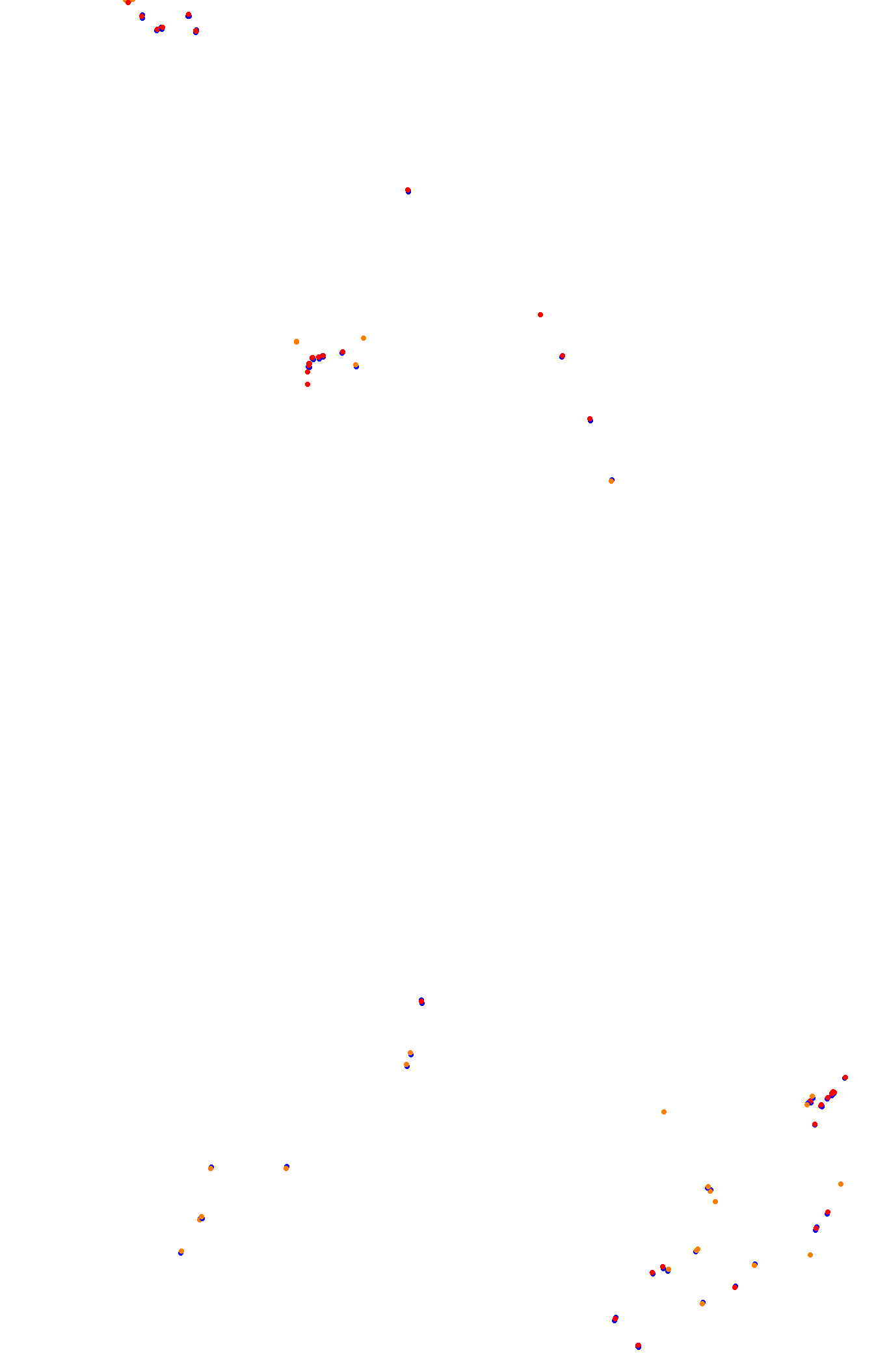 Spa OSRW collisions