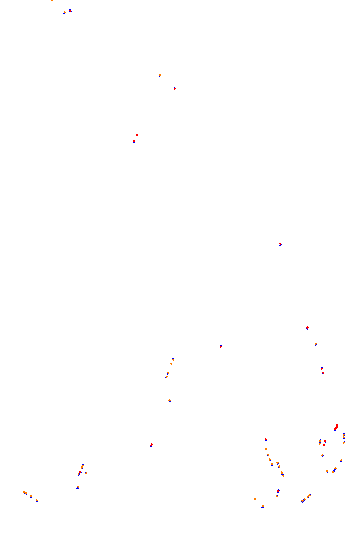 Spa OSRW collisions