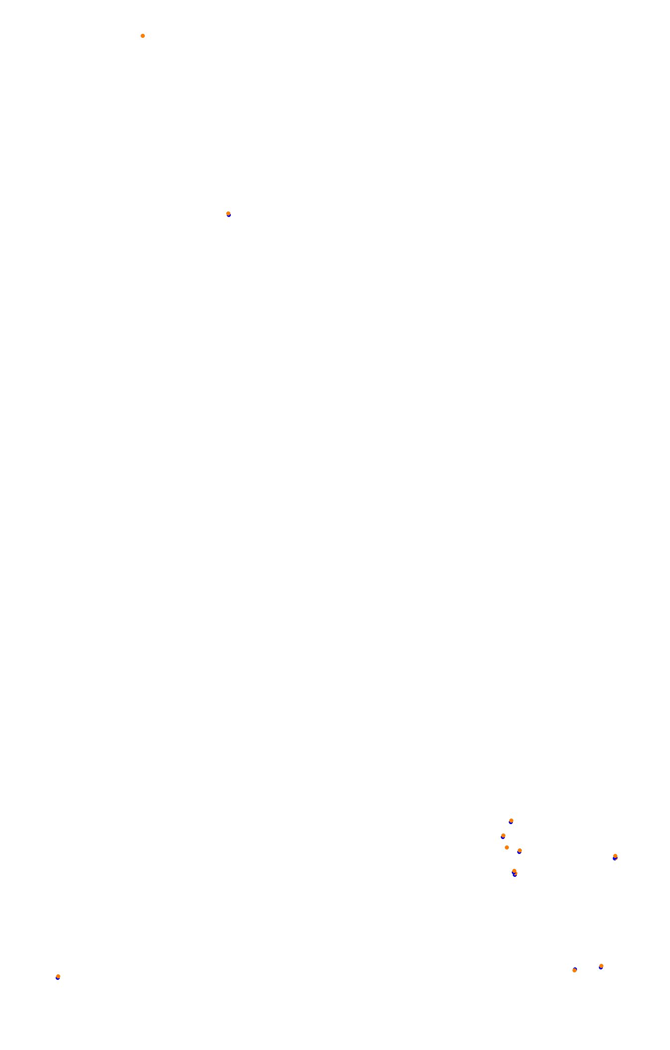 Spa OSRW collisions