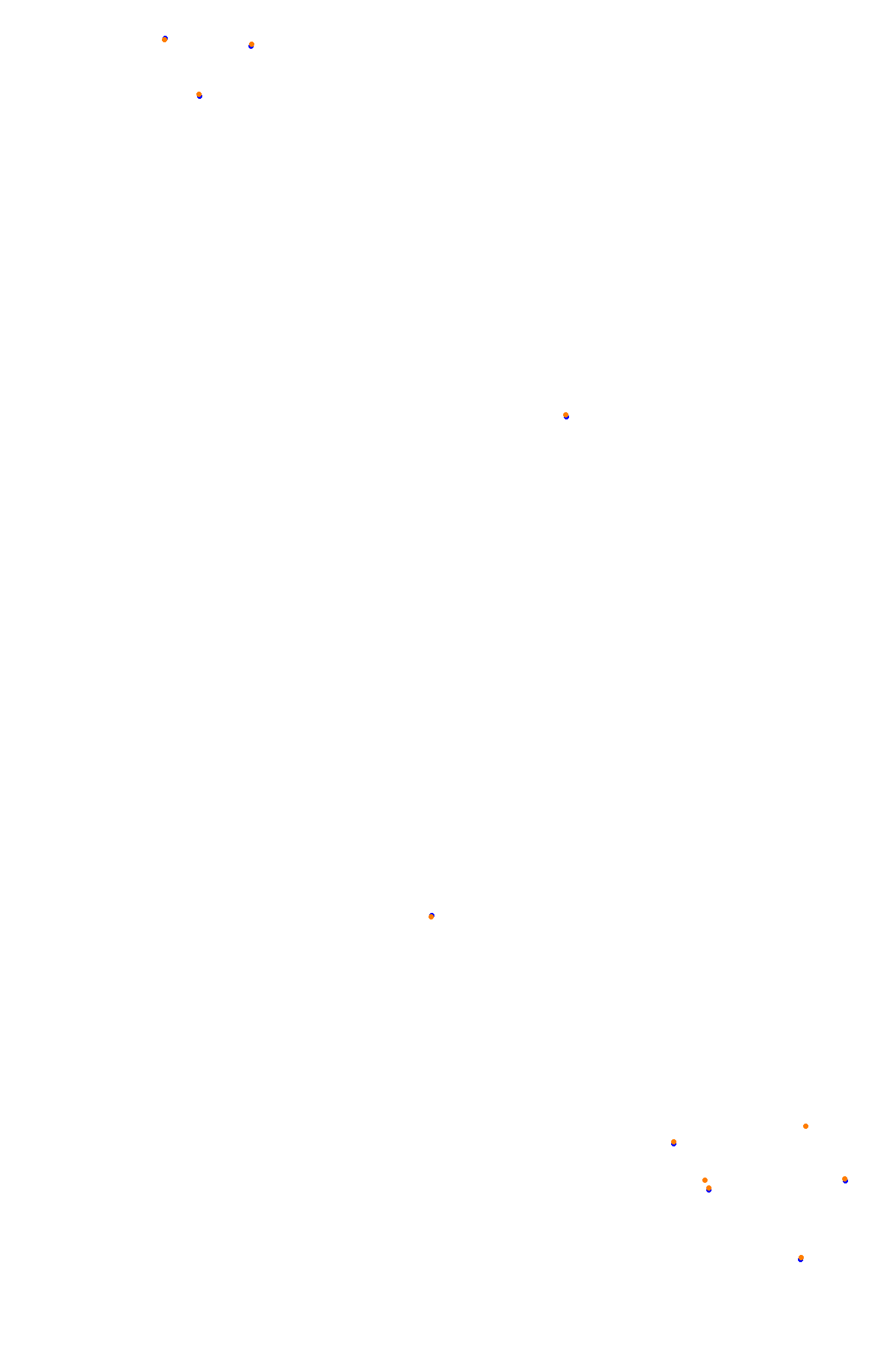 Spa OSRW collisions