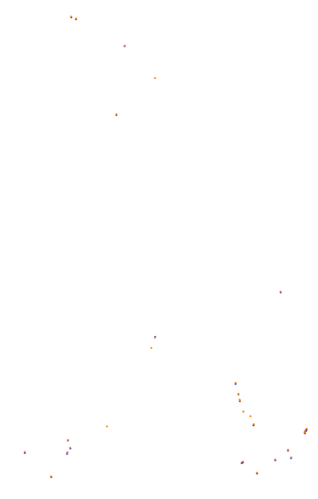 Spa OSRW collisions